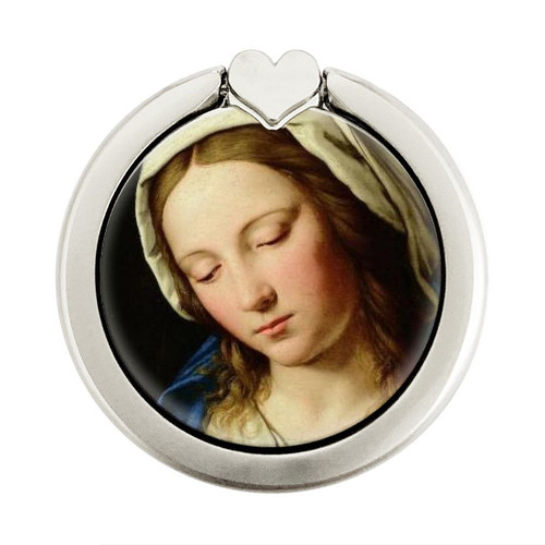 S3476 Virgin Mary Prayer Graphic Ring Holder and Pop Up Grip S3476 Virgin Mary Prayer Graphic Ring Holder and Pop Up Grip