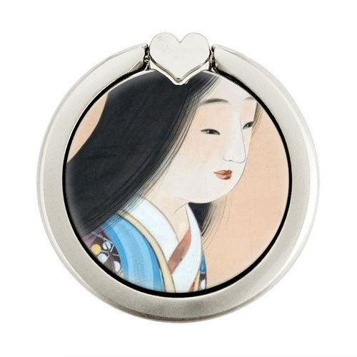 S3483 Japan Beauty Kimono Graphic Ring Holder and Pop Up Grip