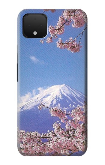 S1060 Mount Fuji Sakura Cherry Blossom Case For Google Pixel 4