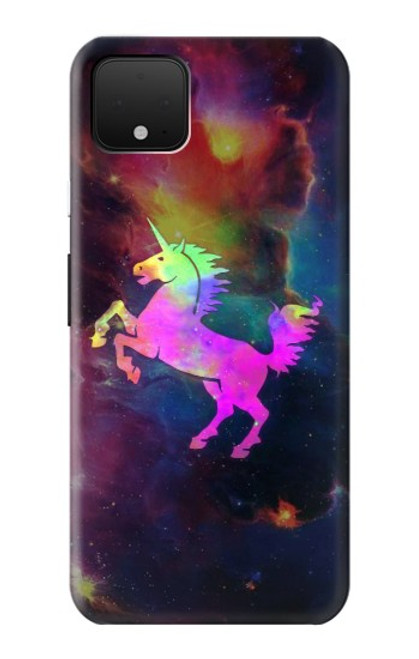 S2486 Rainbow Unicorn Nebula Space Case For Google Pixel 4