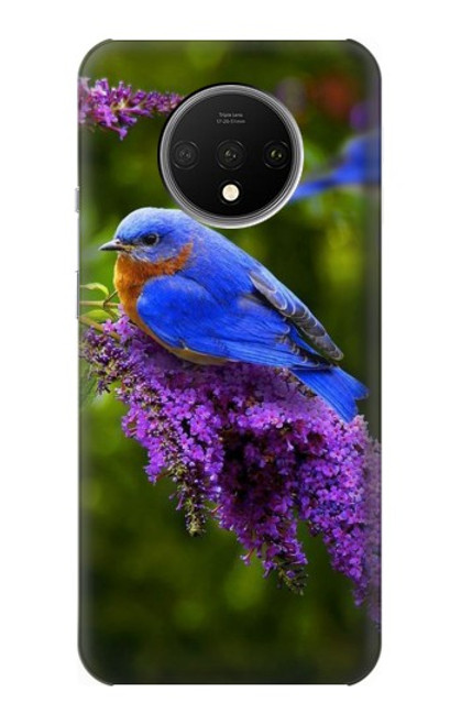 S1565 Bluebird of Happiness Blue Bird Case For OnePlus 7T