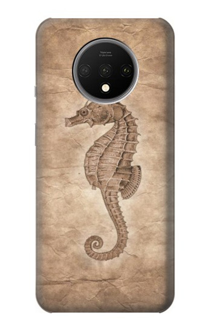 S3214 Seahorse Skeleton Fossil Case For OnePlus 7T