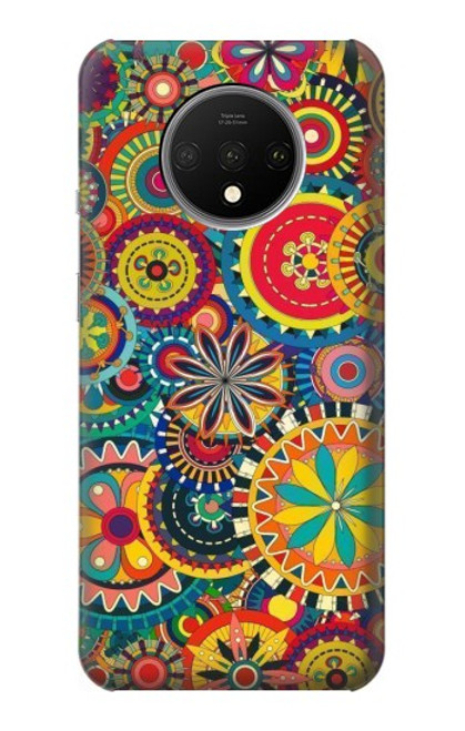 S3272 Colorful Pattern Case For OnePlus 7T