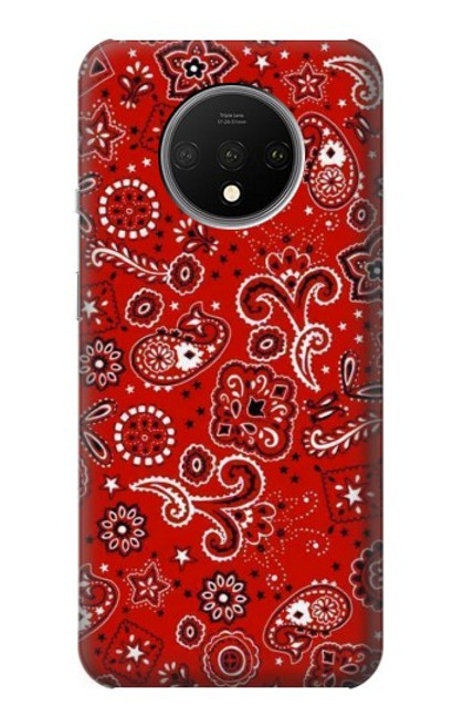 S3354 Red Classic Bandana Case For OnePlus 7T