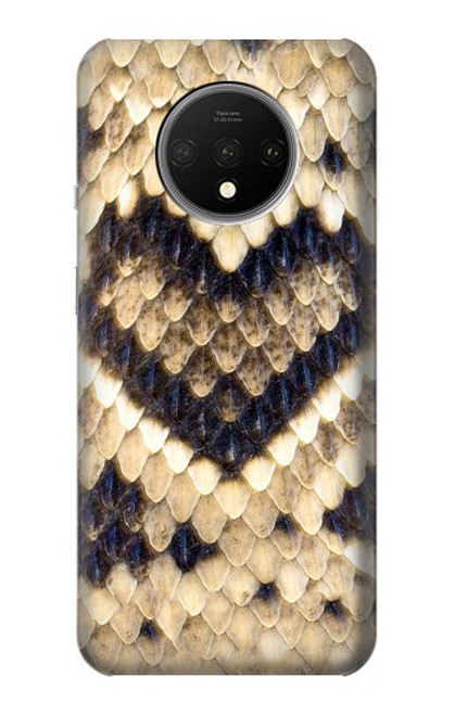 S3417 Diamond Rattle Snake Graphic Print Case For OnePlus 7T