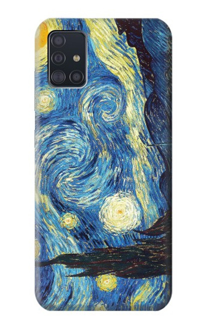 S0213 Van Gogh Starry Nights Case For Samsung Galaxy A51
