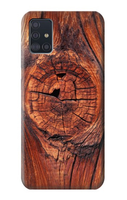 S0603 Wood Graphic Printed Case For Samsung Galaxy A51