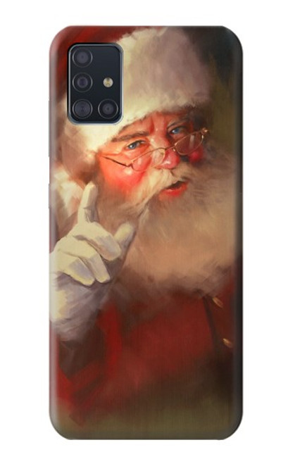 S1144 Xmas Santa Claus Case For Samsung Galaxy A51