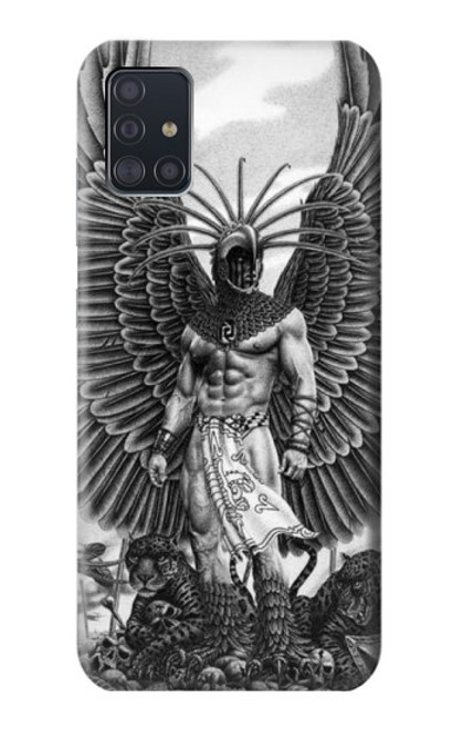 S1235 Aztec Warrior Case For Samsung Galaxy A51