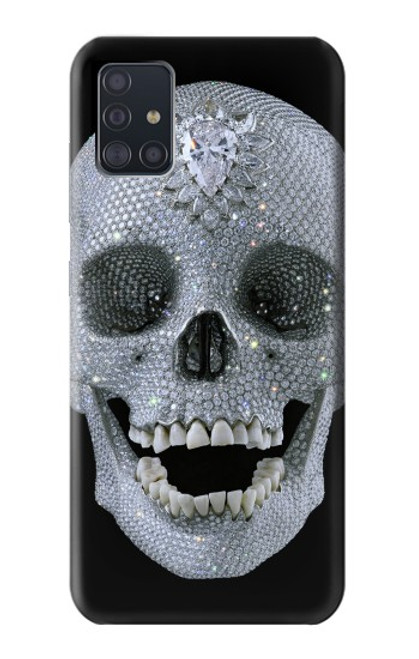 S1286 Diamond Skull Case For Samsung Galaxy A51