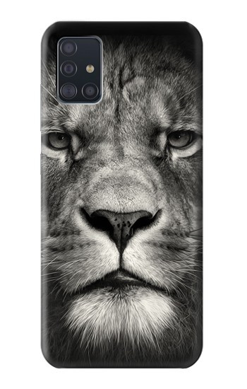 S1352 Lion Face Case For Samsung Galaxy A51