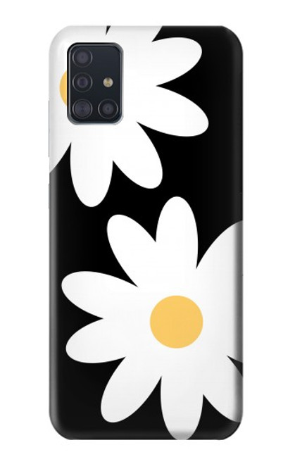 S2315 Daisy White Flowers Case For Samsung Galaxy A51