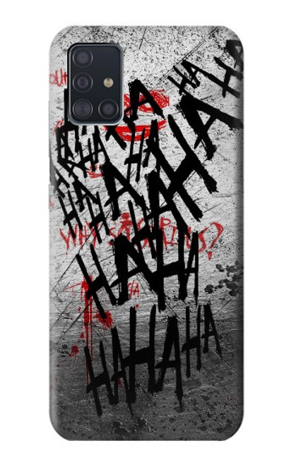 S3073 Joker Hahaha Blood Splash Case For Samsung Galaxy A51