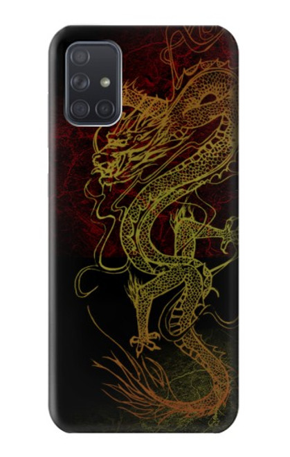 S0354 Chinese Dragon Case For Samsung Galaxy A71