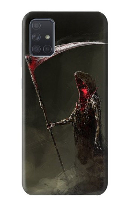 S1319 Grim Reaper Death Scythe Case For Samsung Galaxy A71