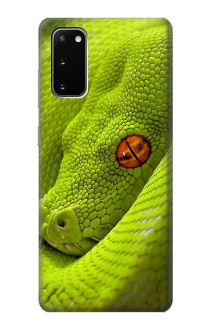 S0785 Green Snake Case For Samsung Galaxy S20