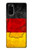 S2935 Germany Flag Map Case For Samsung Galaxy S20