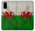 S2976 Wales Football Soccer Flag Case For Samsung Galaxy S20
