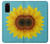 S3039 Vintage Sunflower Blue Case For Samsung Galaxy S20
