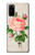 S3079 Vintage Pink Rose Case For Samsung Galaxy S20