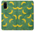 S3286 Banana Fruit Pattern Case For Samsung Galaxy S20