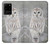 S1566 Snowy Owl White Owl Case For Samsung Galaxy S20 Plus, Galaxy S20+