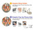 S2854 Cute Xmas Pattern Case For Samsung Galaxy S20 Plus, Galaxy S20+