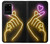 S3512 Cute Mini Heart Neon Graphic Case For Samsung Galaxy S20 Plus, Galaxy S20+