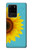 S3039 Vintage Sunflower Blue Case For Samsung Galaxy S20 Ultra