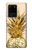 S3490 Gold Pineapple Case For Samsung Galaxy S20 Ultra