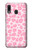 S2213 Pink Leopard Pattern Case For Samsung Galaxy A20, Galaxy A30
