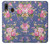 S3265 Vintage Flower Pattern Case For Samsung Galaxy A20, Galaxy A30