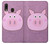 S3269 Pig Cartoon Case For Samsung Galaxy A20, Galaxy A30