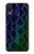 S3366 Rainbow Python Skin Graphic Print Case For Samsung Galaxy A20, Galaxy A30