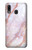 S3482 Soft Pink Marble Graphic Print Case For Samsung Galaxy A20, Galaxy A30