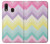 S3514 Rainbow Zigzag Case For Samsung Galaxy A20, Galaxy A30