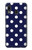 S3533 Blue Polka Dot Case For Samsung Galaxy A20, Galaxy A30