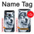 S0123 Grim White Wolf Case For Samsung Galaxy A20e