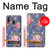 S3265 Vintage Flower Pattern Case For Samsung Galaxy A20e