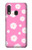 S3500 Pink Floral Pattern Case For Samsung Galaxy A20e