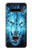 S0752 Blue Fire Grim Wolf Case For LG V60 ThinQ 5G