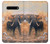 S1292 Dusty Elephant Egrets Case For LG V60 ThinQ 5G