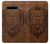 S2529 Leo Zodiac Tattoo Brown Graphic Print Case For LG V60 ThinQ 5G