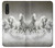 S0933 White Horses Case For LG Velvet