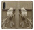 S1386 Paper Sculpture Owl Case For LG Velvet