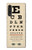 S2502 Eye Exam Chart Decorative Decoupage Poster Case For LG Velvet