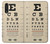 S2502 Eye Exam Chart Decorative Decoupage Poster Case For LG Velvet