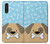 S2669 Cute Dog Paws Bones Cartoon Case For LG Velvet