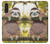 S3138 Cute Baby Sloth Paint Case For LG Velvet