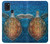 S1249 Blue Sea Turtle Case For Samsung Galaxy A21s